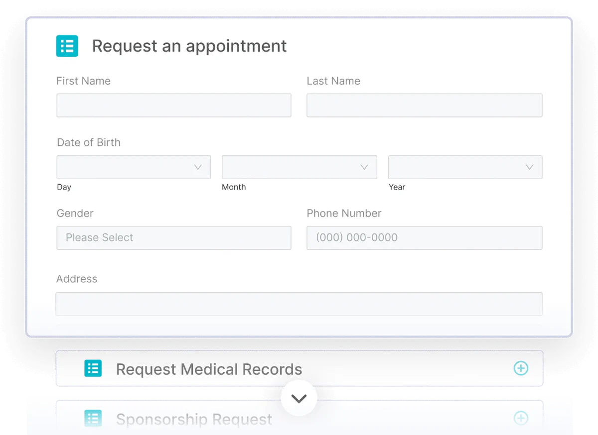 form template_practifly_hospital web | 314e Corporation